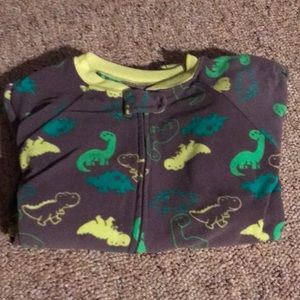 Carter’s brand size 5t boys fleece footie pajamas